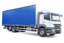 Minibus Hire Wakefield - 26 Tonne Curtain Side Truck - Truck hire Wakefield